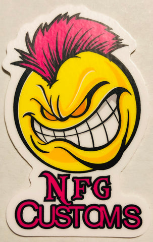 NFG Customs Logo Sticker